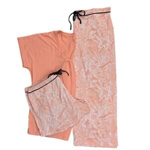3 piece Jockey Womans Pajamas Large L